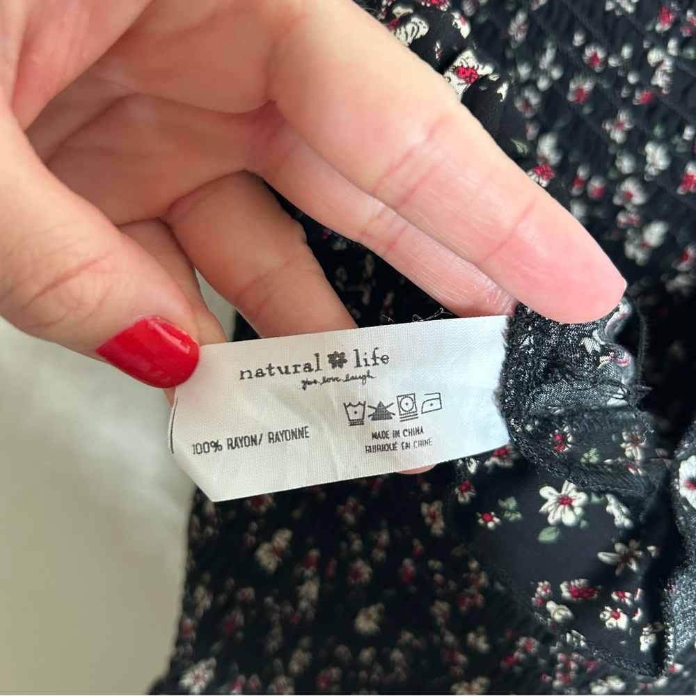 Natural Life midi dress floral print large - Picture 11 of 11